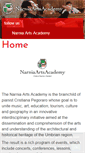 Mobile Screenshot of narniaartsacademy.com